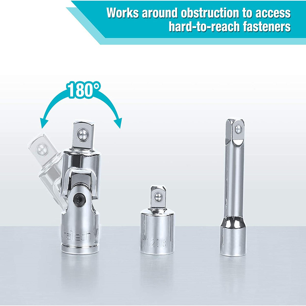 DURATECH 10-Piece Socket Accessory Kit