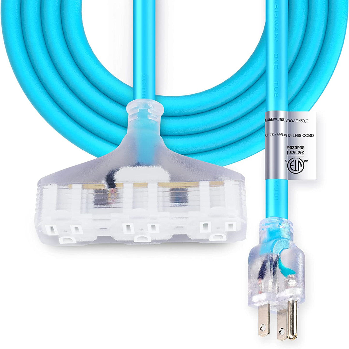 DURATECH 3FT/6FT/25FT/50FT Outdoor Extension Cord