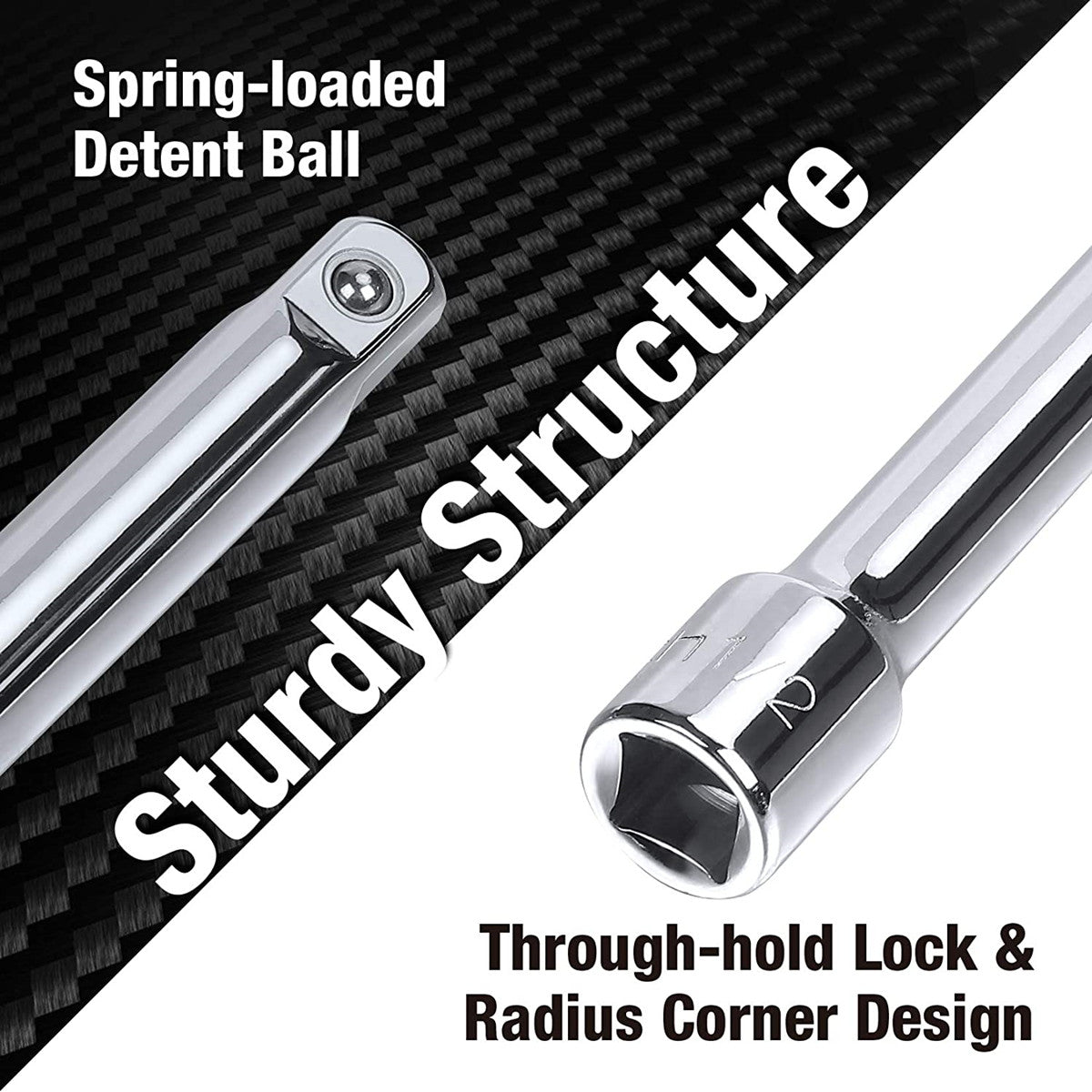 DURATECH 10-Piece Socket Accessory Kit