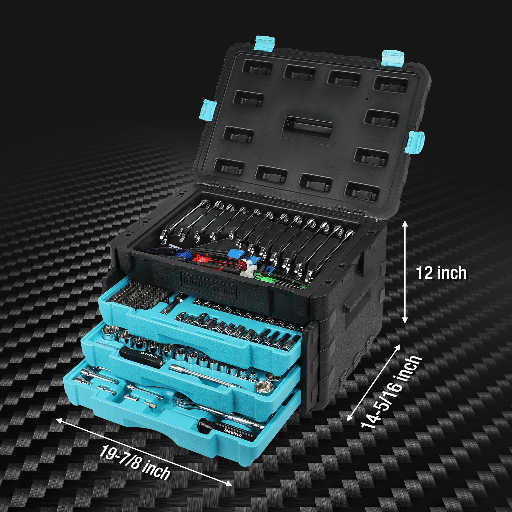 DURATECH 497-Piece Mechanics Tool Set