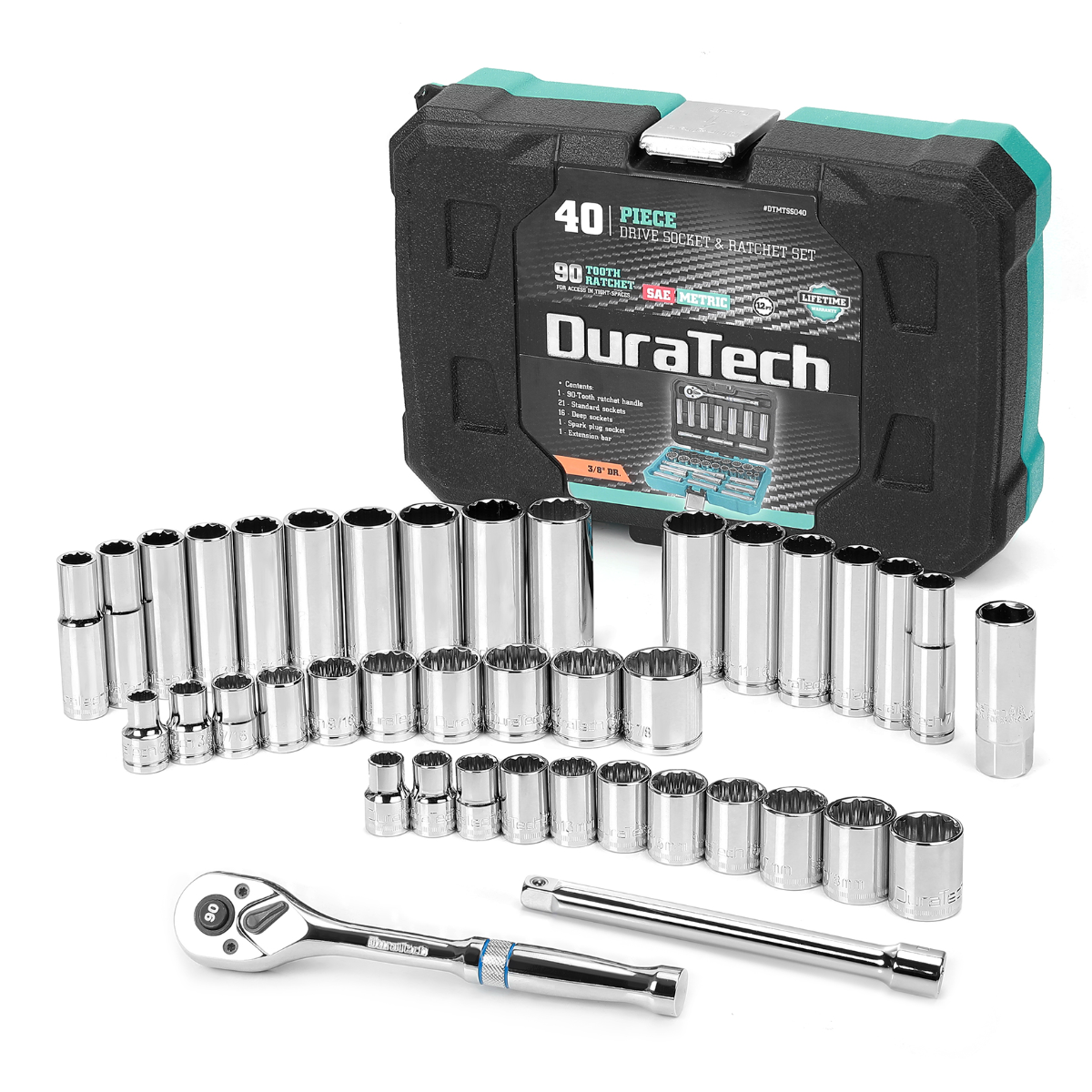 DURATECH 40-Piece 3/8