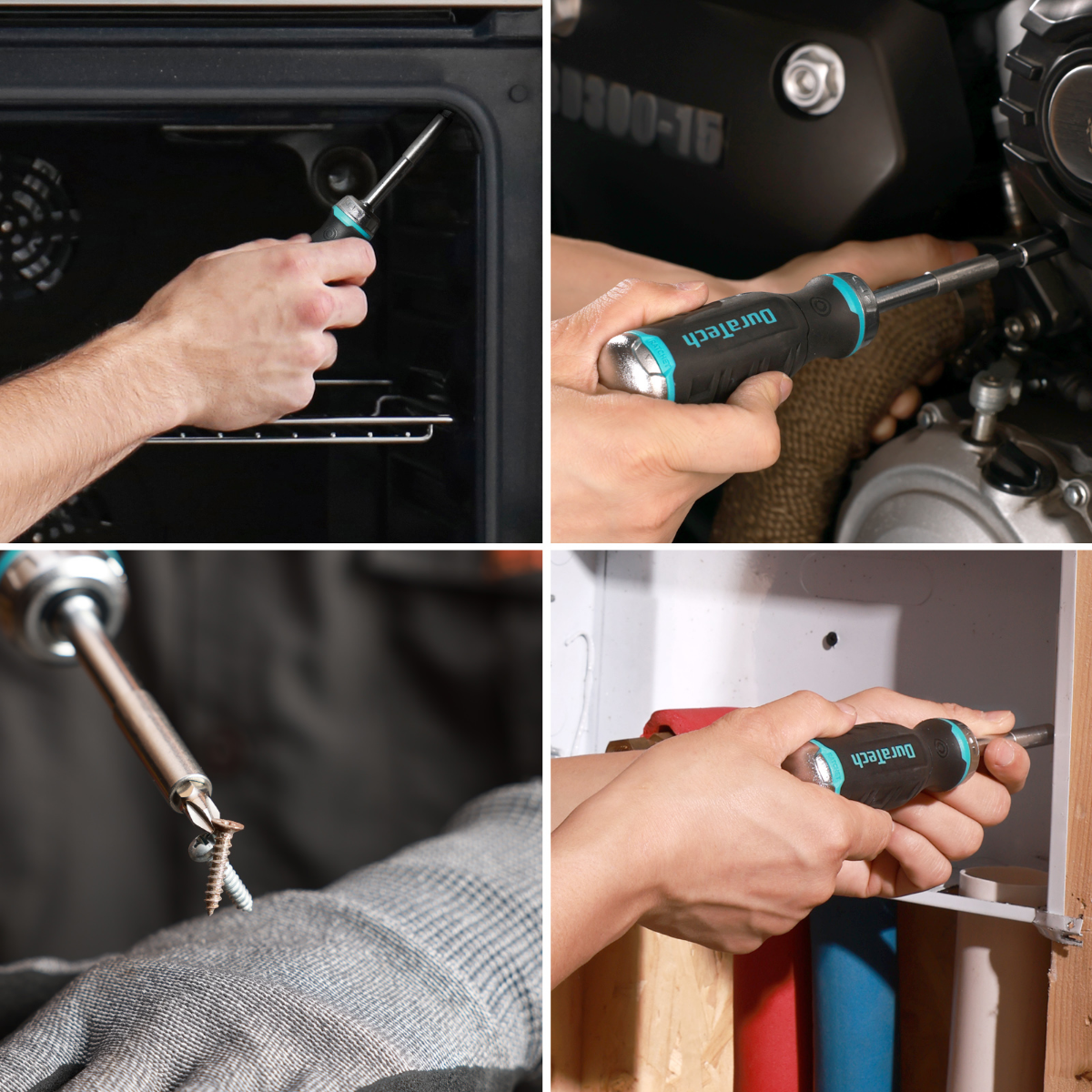 DURATECH 38-Piece Multi-bit Ratcheting Screwdriver