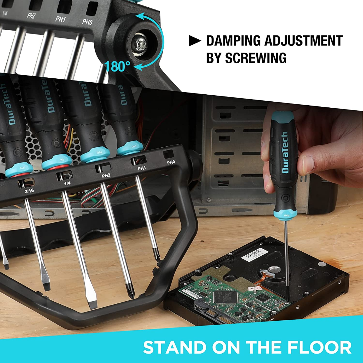 DURATECH 6-Piece Torx/Magnetic Screwdriver Set