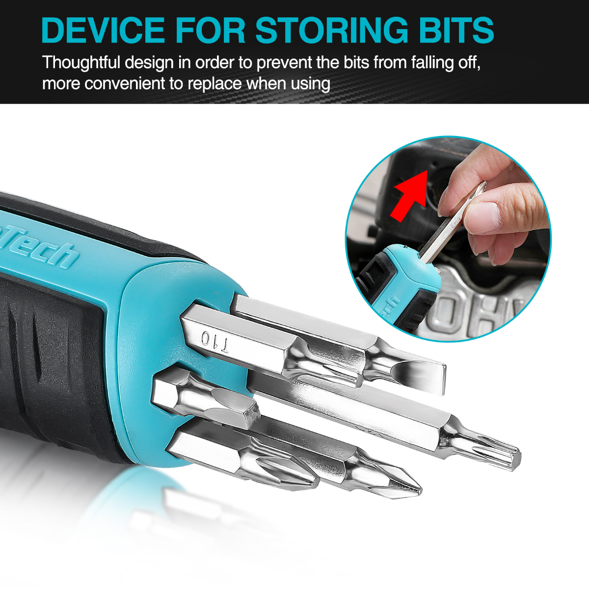 DURATECH Ratcheting Screwdriver