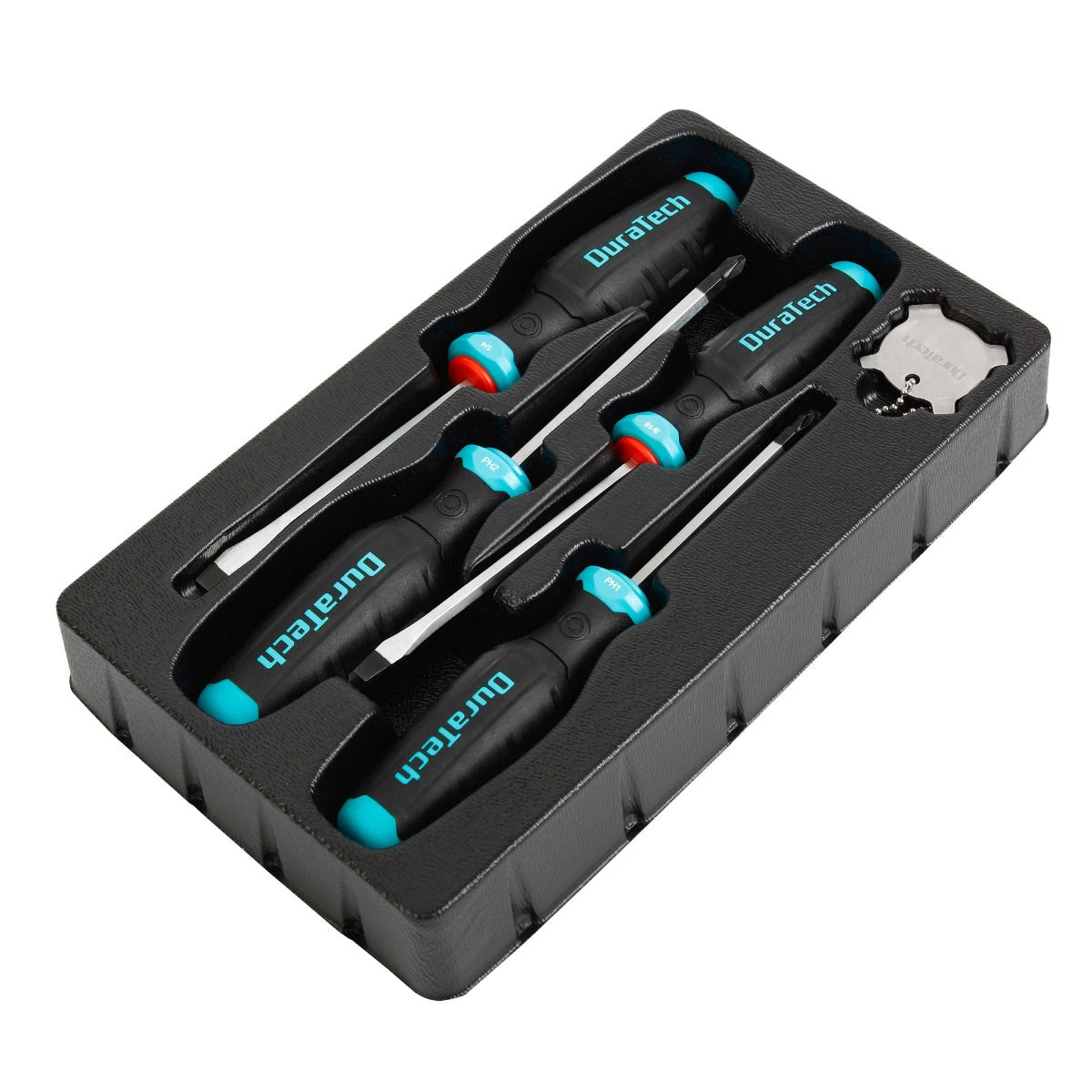 DURATECH 5/8/12-Piece Magnetic Screwdriver Set