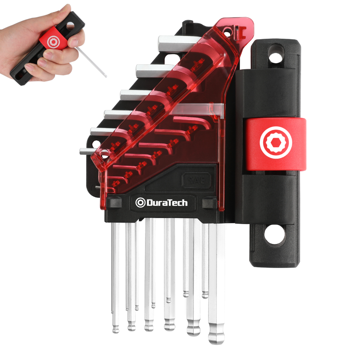 DURATECH 13-Piece SAE Allen Wrench Set