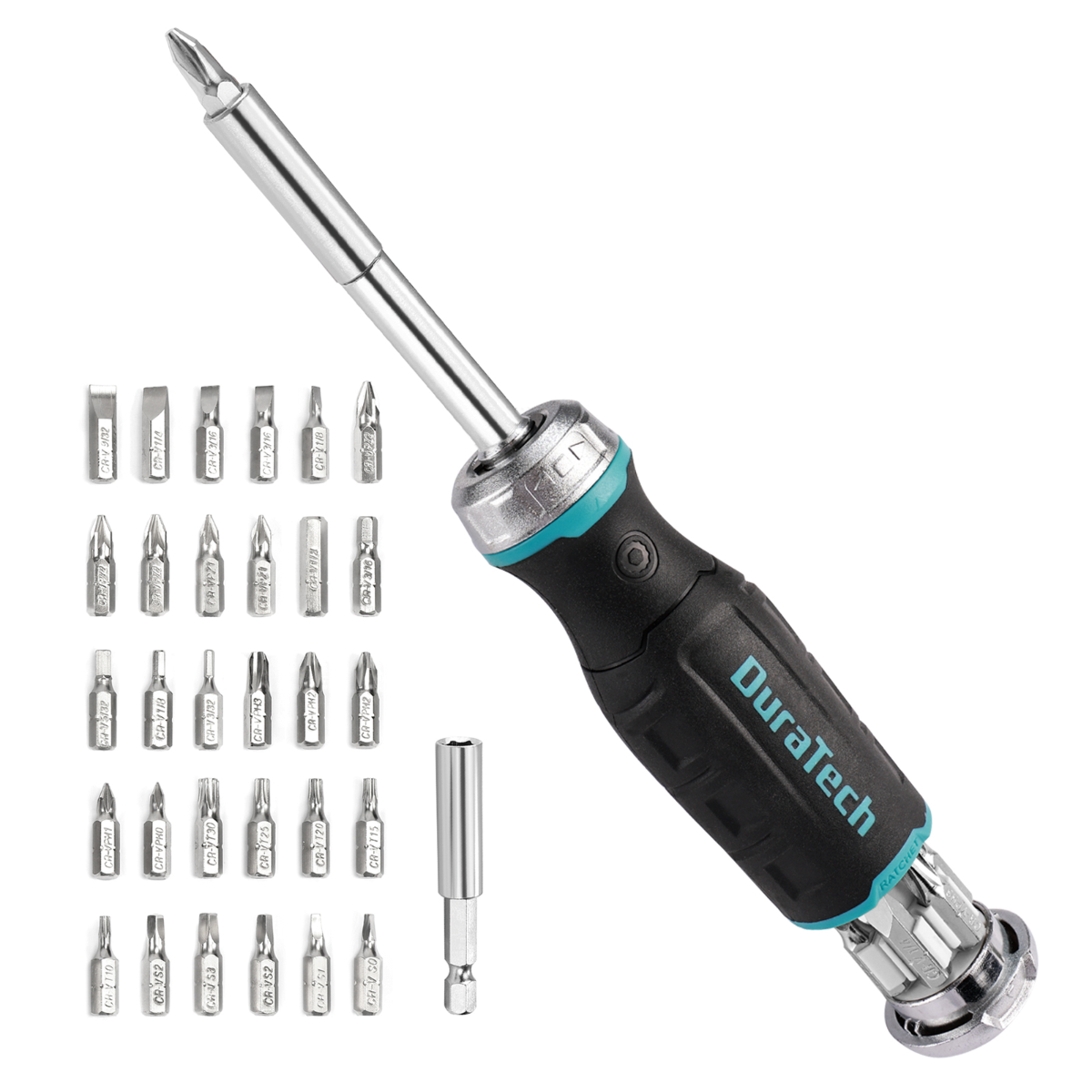 DURATECH 38-Piece Multi-bit Ratcheting Screwdriver