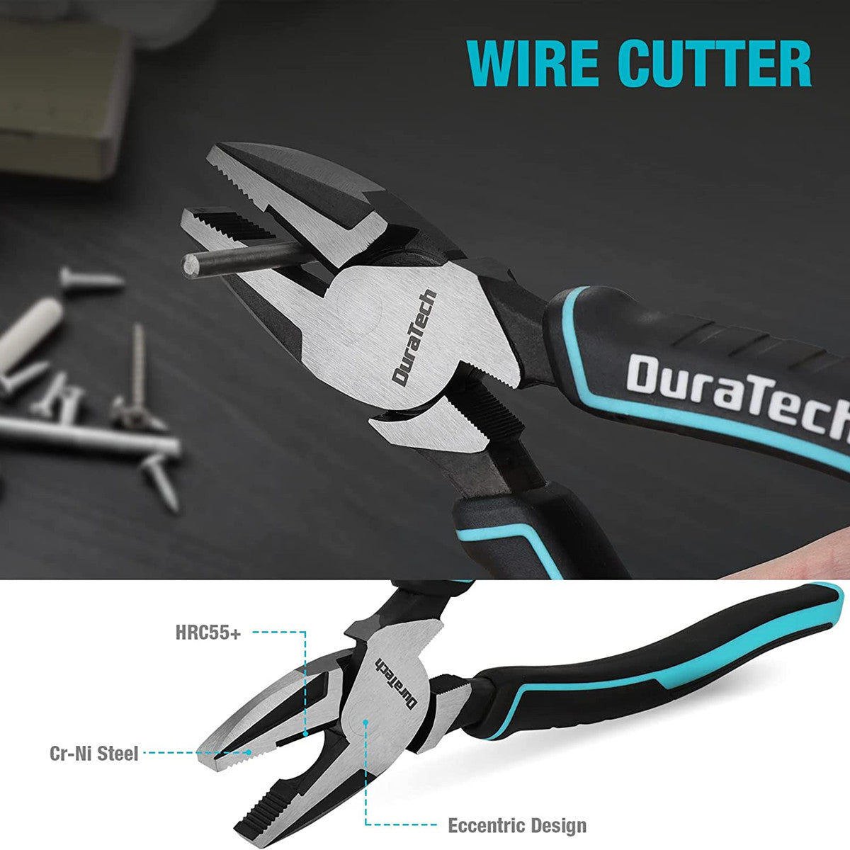 DURATECH 5-Piece Pliers Set