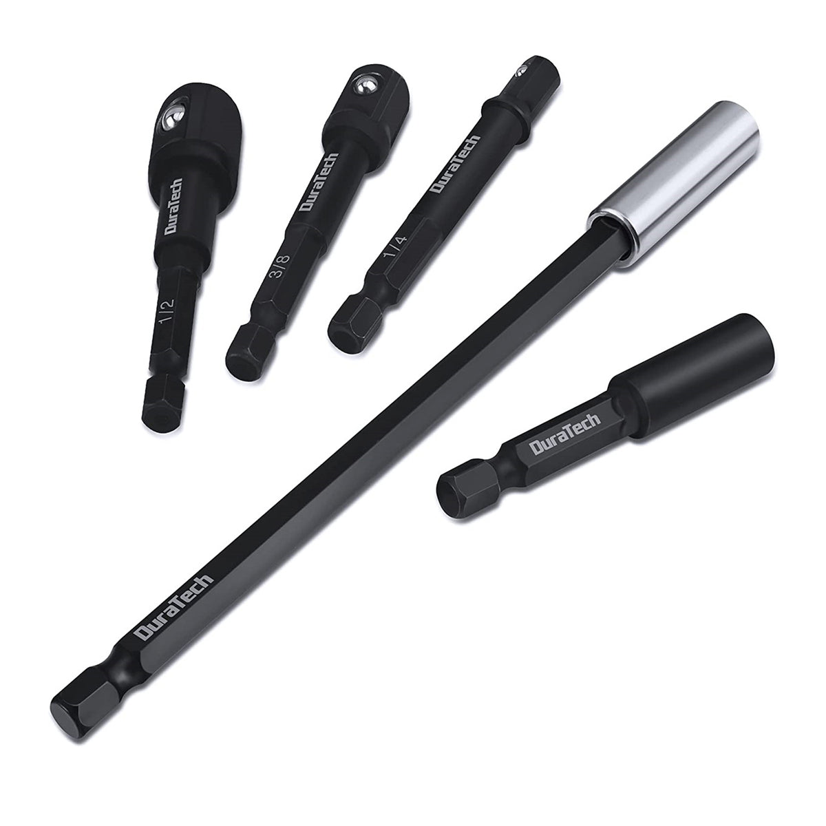 DURATECH 5-Piece Socket Adapter/Extension Bar Set