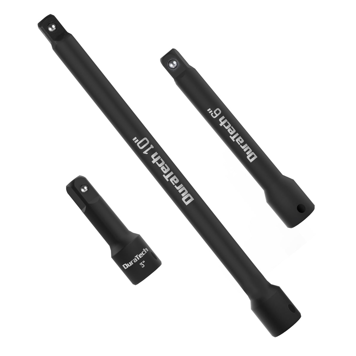 DURATECH 3-Piece 1/2" Drive Impact Extension Bar Set