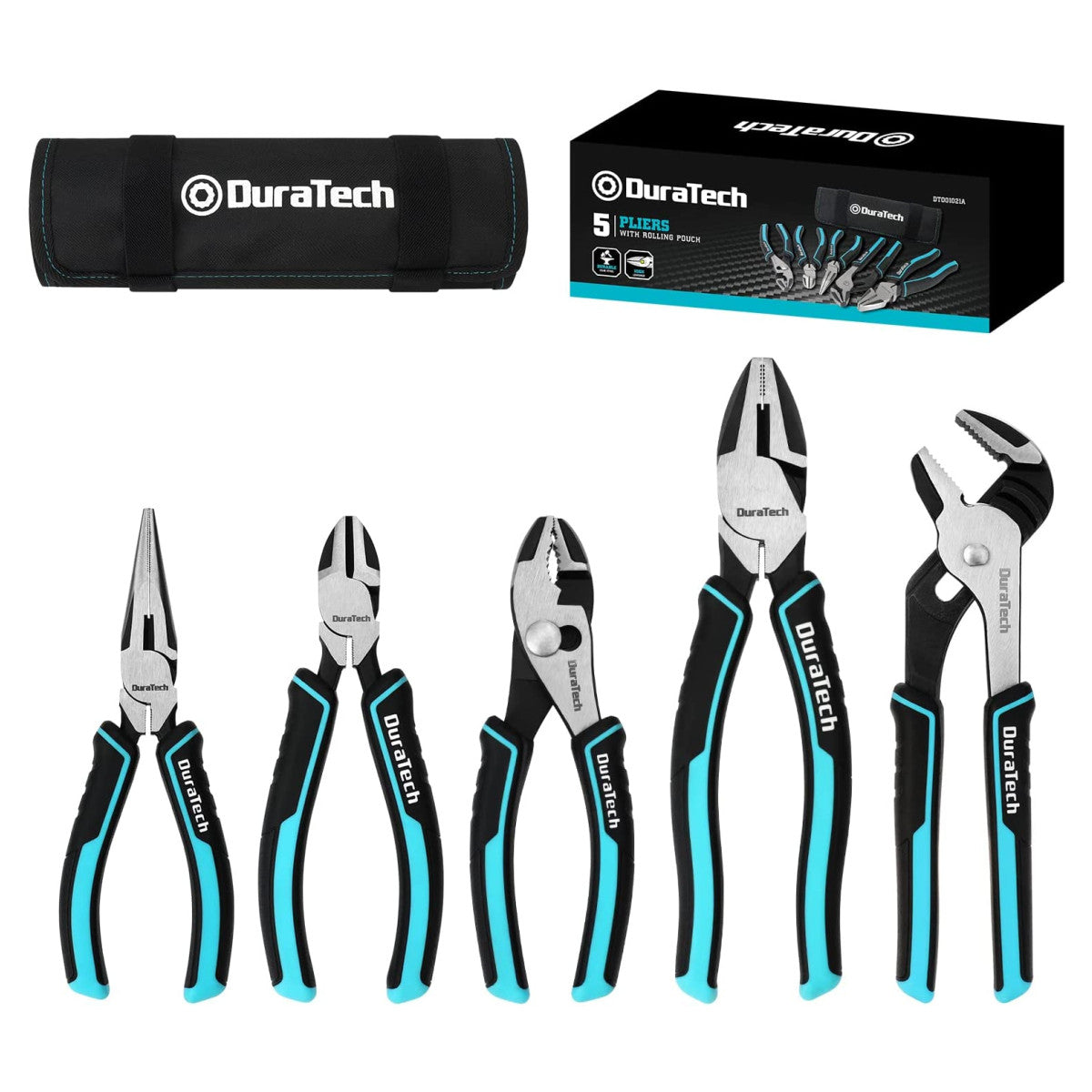 DURATECH 5-Piece Pliers Set