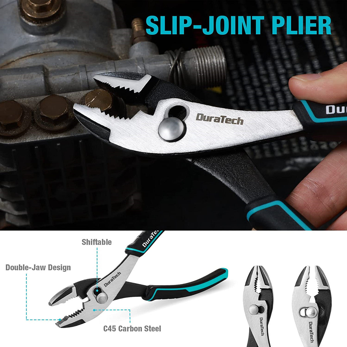 DURATECH 4-Piece Pliers Set