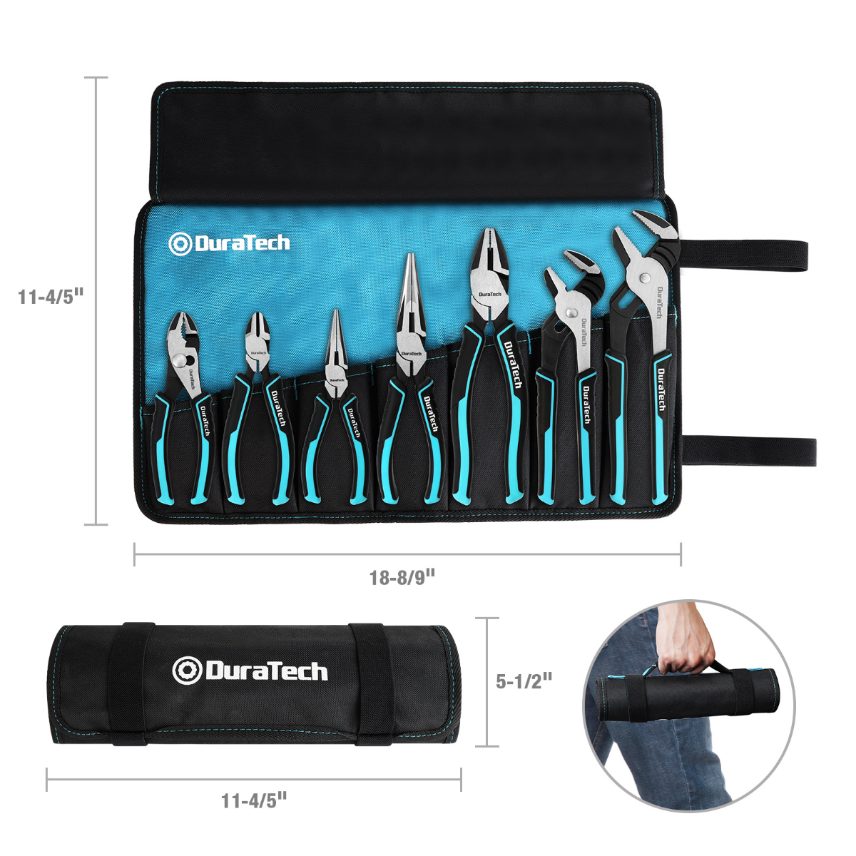 DURATECH 7-Piece Pliers Set