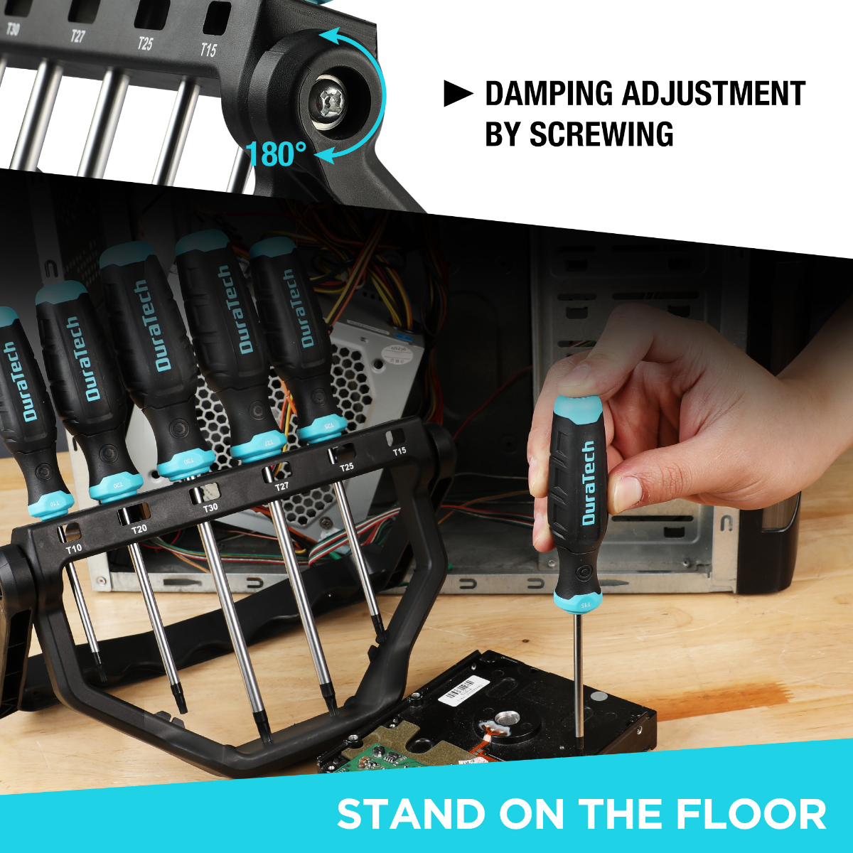 DURATECH 6-Piece Torx/Magnetic Screwdriver Set